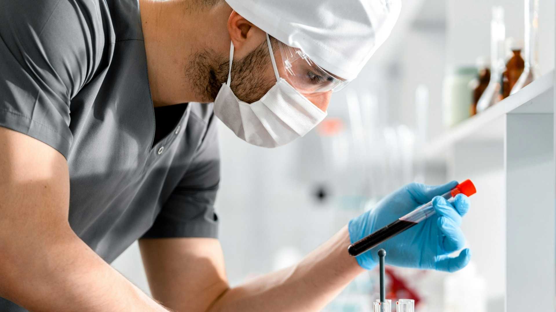 prueba genética en laboratorio